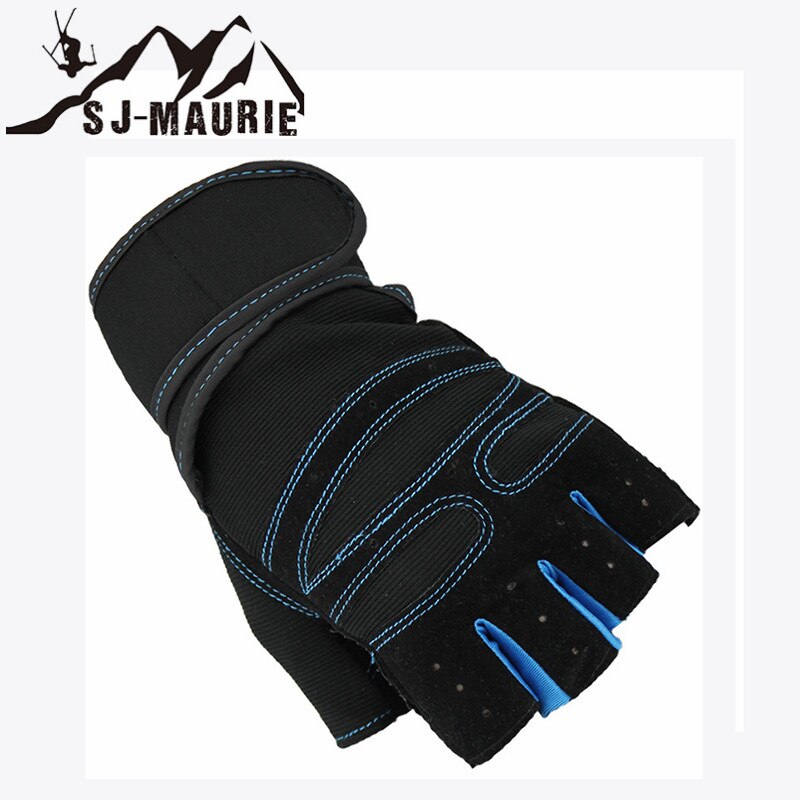 SJ-Maurie Mannen Gym Running Handschoenen Oefening Gewichtheffen Handschoenen Figer Protector Fietsen Wandelen Training Sport Fitness Handschoenen
