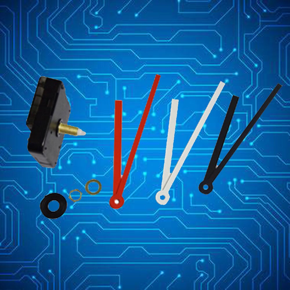 Wall Clock Quartz Movement DIY Mechanism Battery Operated Motor Fittings Kit Home Decor