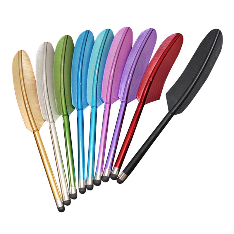 Feather Style Capacitive Touch Screen Stylus Pen For iPhone Samsung Universal Compatible for Smart Phone Tablet PC Pen