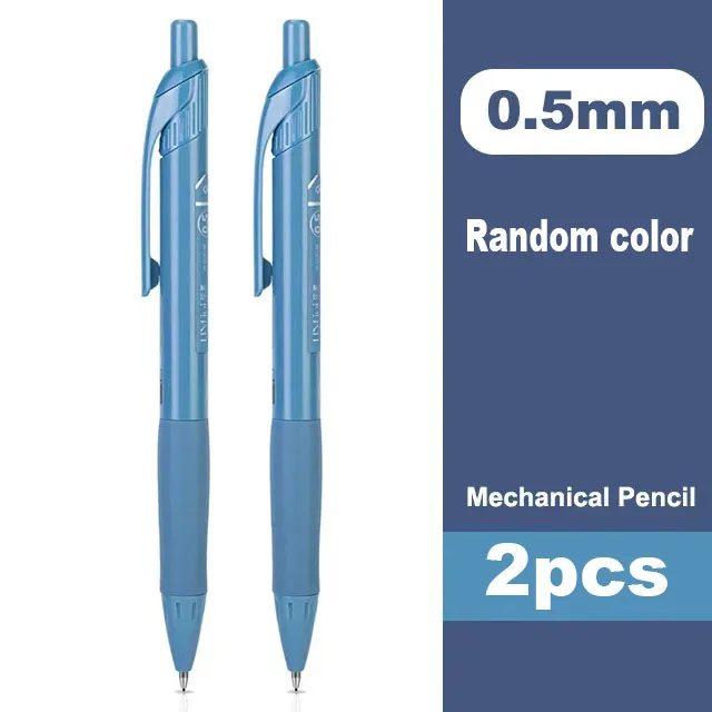 Deli 0.5/0.7mm Mechanical Pencil HB Pencil Leads Set Automatic Pencil Core Refill Art Drawing Sketching Students School Supplies: Yellow