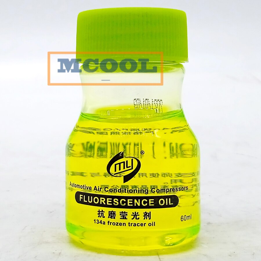 Détection automatique de fuite fluorescente climatisation automatique R134a réfrigérant gaz Freon AC détecteur de Test de fuite outil de réparation colorant UV