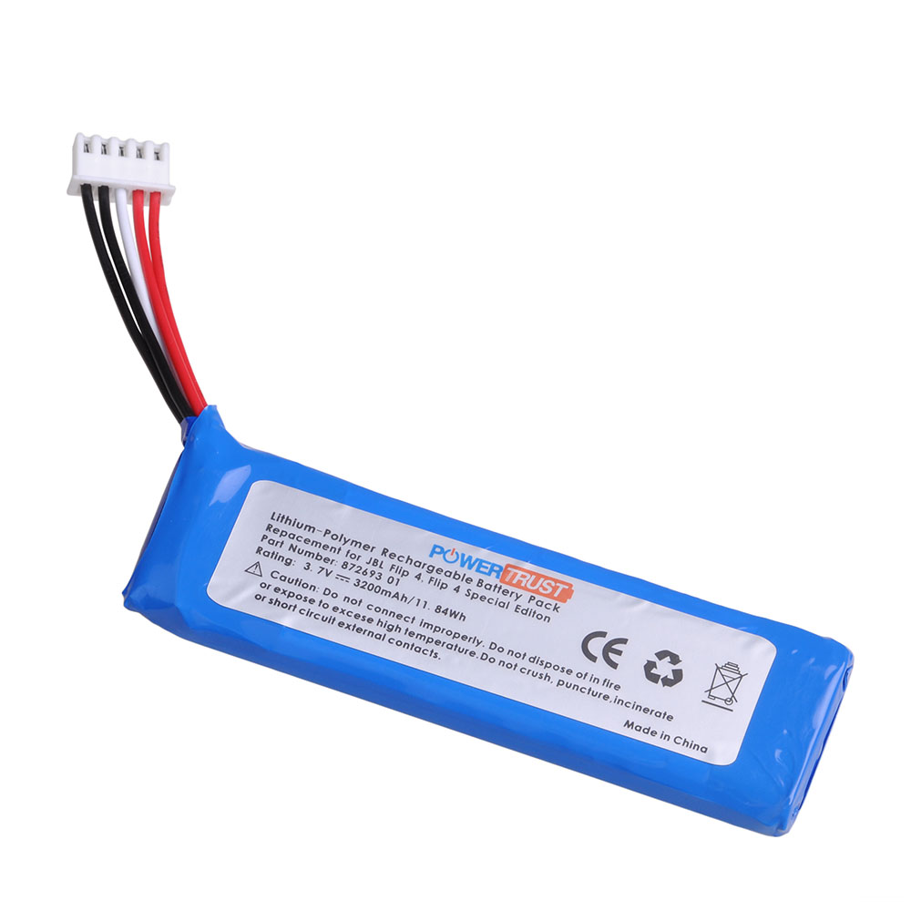 1Pc 3.7V 3200 Mah Batterij GSP872693 01 Li-Ion Batterij Voor Flip 4 En Flip 4 Speciale Editie Batterijen