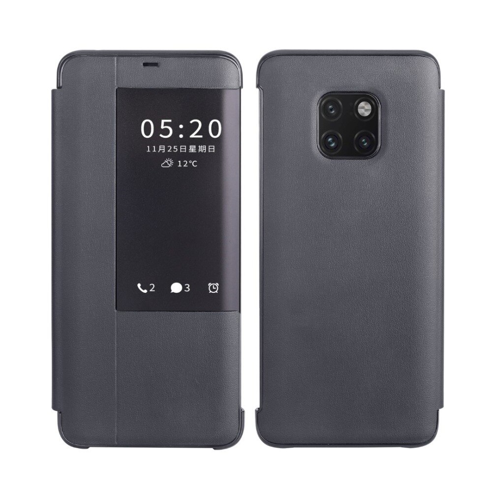 Huawei Mate 20 Pro Flip Case Cover Original Huawei Mate 20 case Smart Touch clear View Leather phone Case mate20 funda capa bag