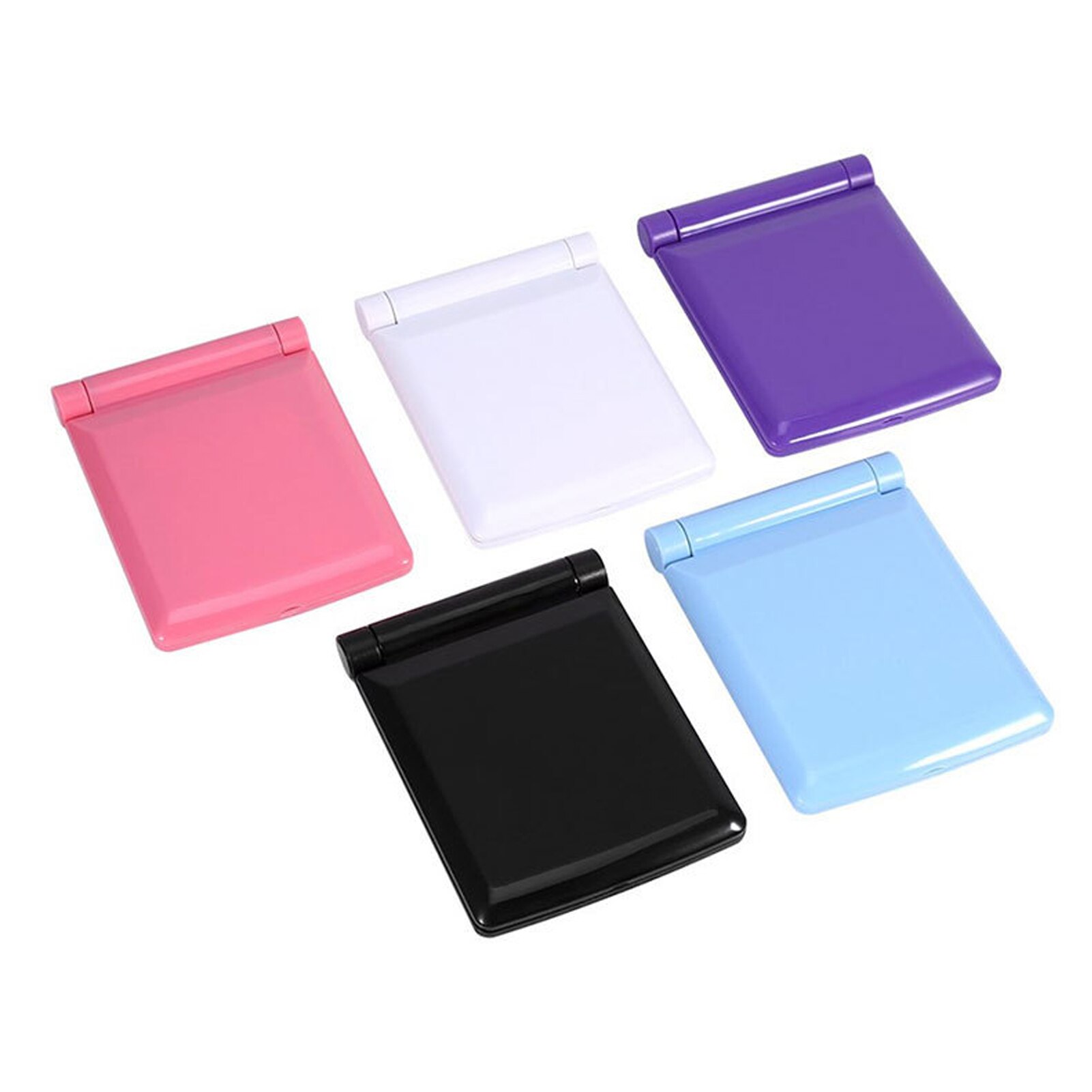 Foldable 8LED Lighted Makeup Vanity Mirror Tabletop Adjustable Brightness Lamp Cosmetic Table Makeup Mirror