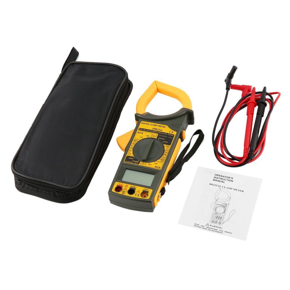 DM6266 2000 Counts Digital Clamp Meter Digital Amm... Grandado