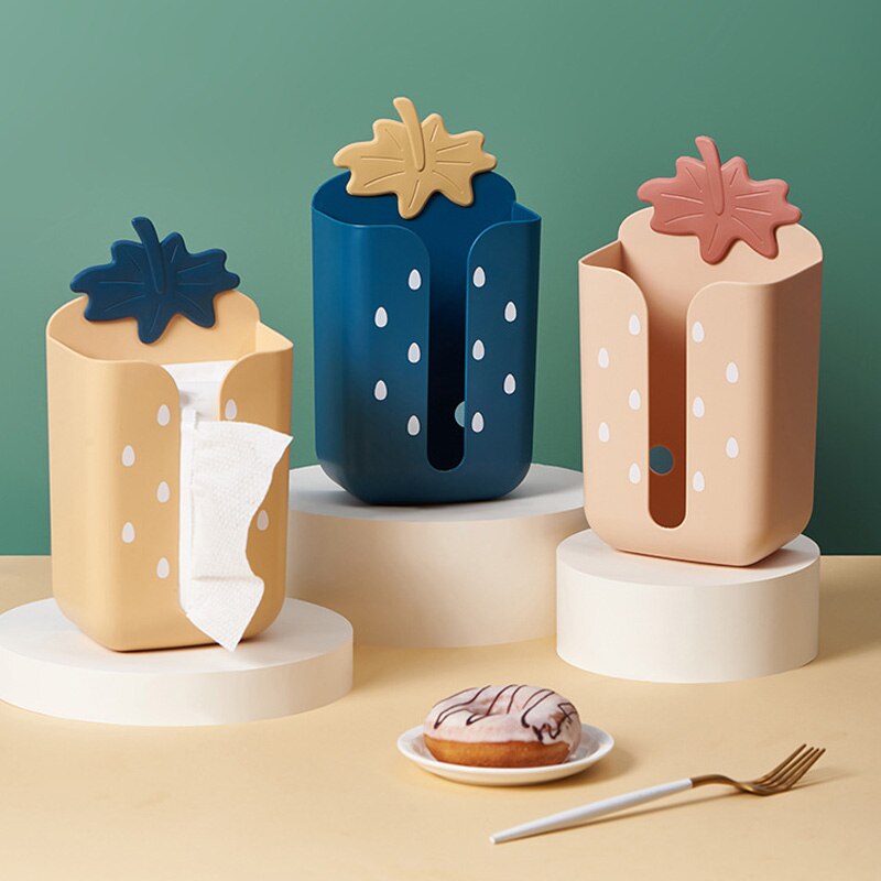 upside-down tissue box wall hanging living room tissue box bathroom and kitchen napkin storage box Organization Boxes