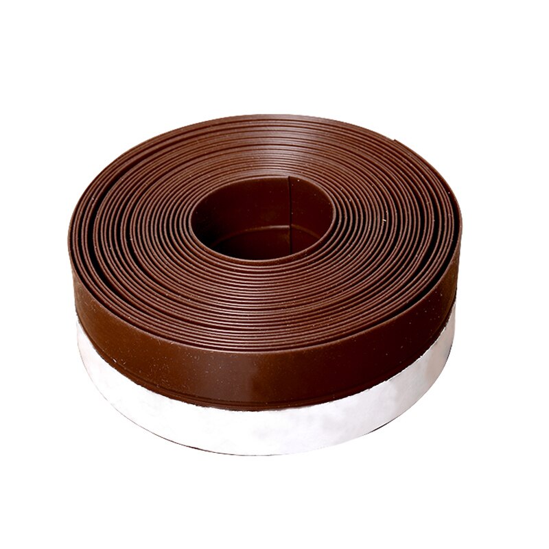25mm Silicone Self Adhesive Door Seal Strip Weather Stripping Silicone Bottom Door Seal Soundproof Doors and Windows 201