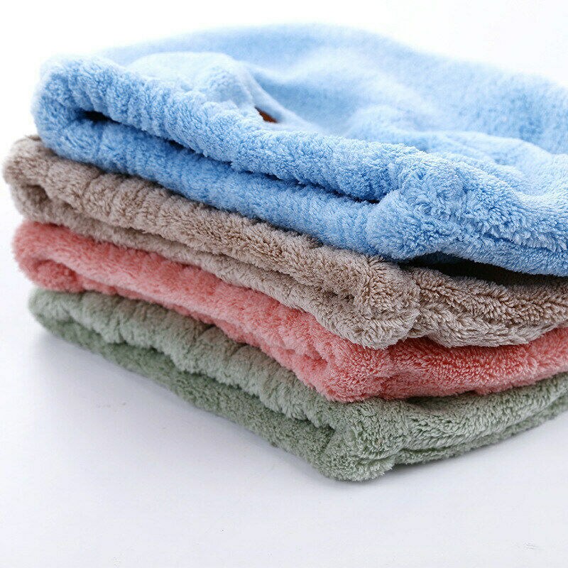 Schattige kindermeisjes jongens hoeden haar drogen tulband handdoek cartoon snel drogend haar gewikkeld badmuts dier borduurwerk super absorberend