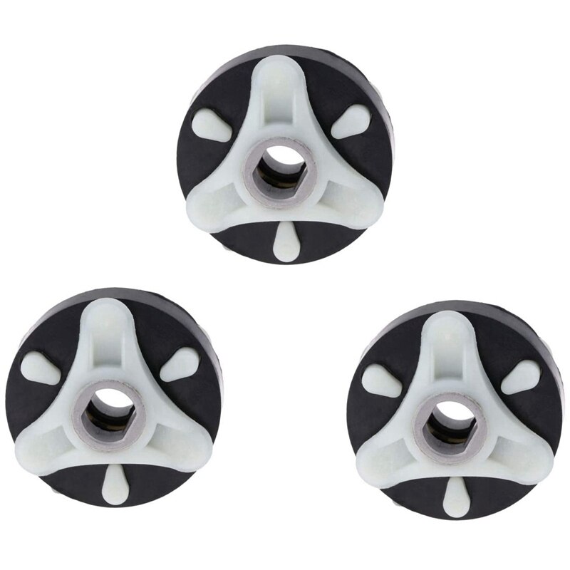 3- pack  of 285753a motorkoppelingsset, vervang  ap3963893, 1195967 vervangingen voor whirlpool, kenmore, kitchen aid