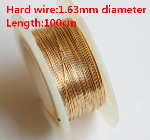 100 centimeter/lot Gold filled Draad multi-size snijden semi-rigide kralen wire sieraden maken DIY accessoires ib3152