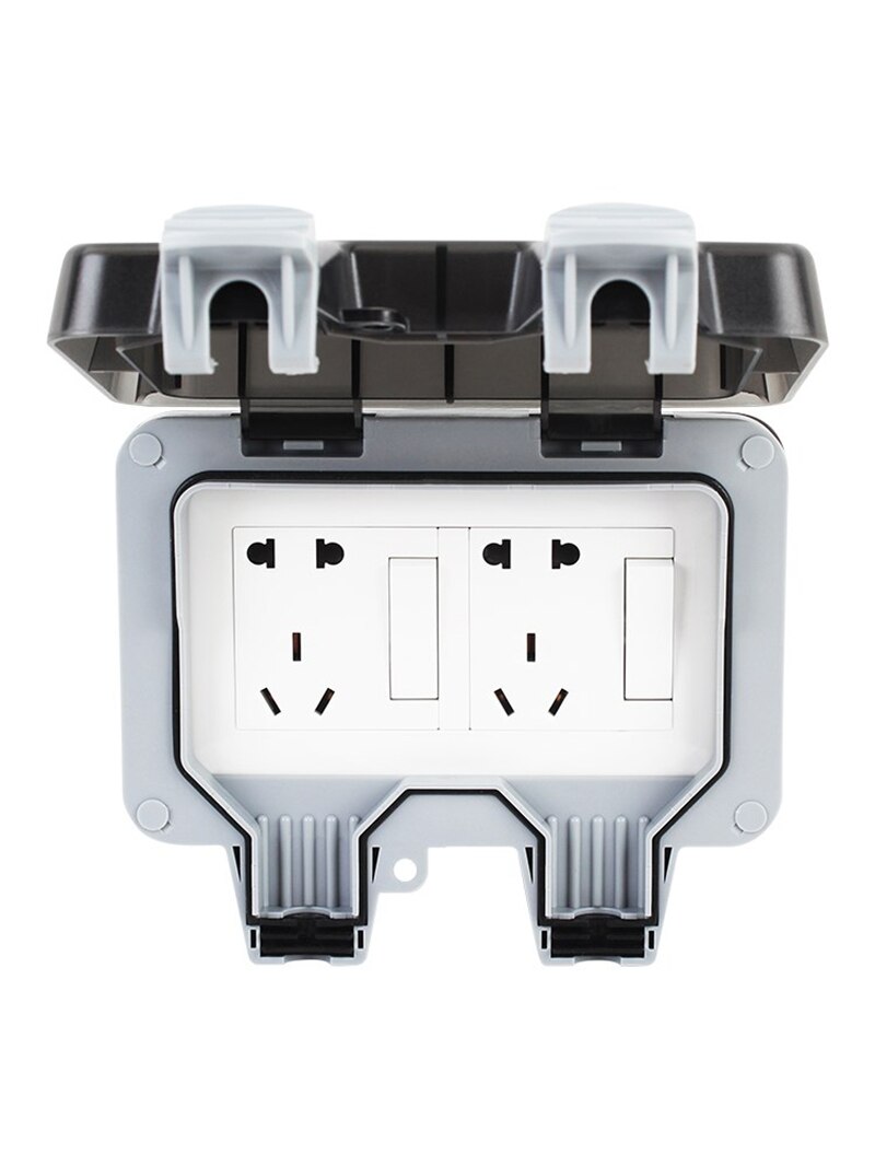 IP66 Waterproof Plastic Box Continuation Equipment Cable Switch Box Household Double Waterproof Junction Protector Boxes