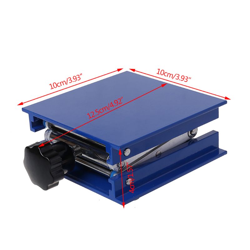 4 " x4 " aluminium router løftebord træbearbejdning gravering lab løftestativ rack lift platform
