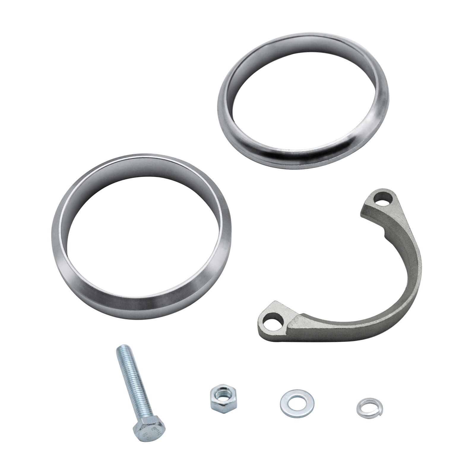 Exhaust Flange Repair Pipe Kit Metal Exhaust Flange Muffler Back Box Repair Clamp Brackets for BMW E46 M3 &amp; Z4M