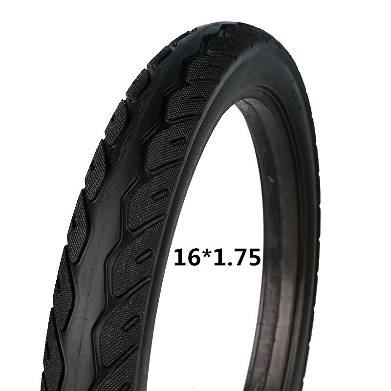 16*1.75 Fiets Solid Banden 16 Inch Banden Fiets Fietsbanden 16x1.75 Rubber Zwart Banden fietsen Tyre