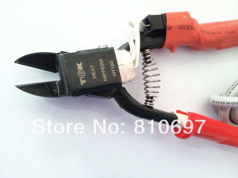 TGK-HT180/200 hand tool electric heat scissors heat nipper side cutter Diagonal Pliers side cutting pliers