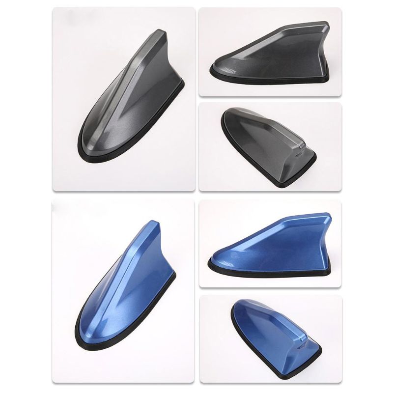 Universal FM Signal Amplifier Car Radio Aerials Shark Fin Antenna Car Roof Decoration Auto Side Replacement