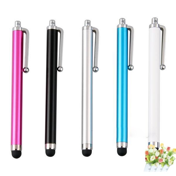 Colorido bolígrafo universal para pantalla táctil para teléfono inteligente pantalla táctil de tablet y ordenador Stylus Pen para IPhone 5 4S IPad 3/2 IPod