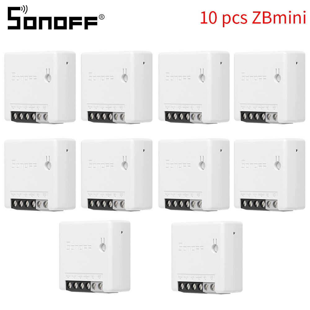 SONOFF Zigbee 3.0 Mini DIY Smart Switch Two Way Switch APP Remote Control Smartthing Voice Control via Alexa Google Home