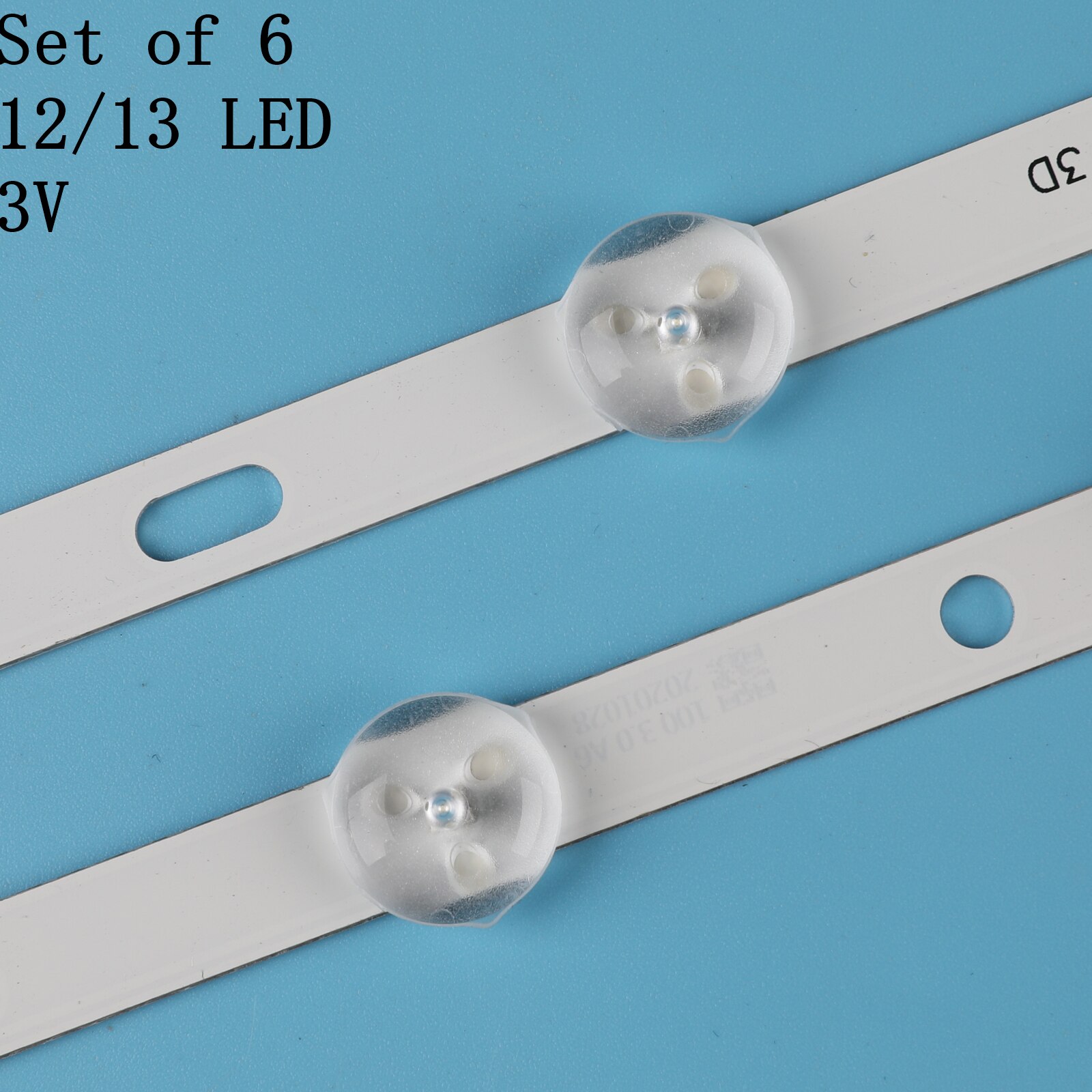 Bande de rétroéclairage LED pour Samsung, Kit de bandes de télévision
