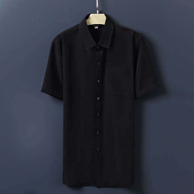 Zomer Mannen Korte Mouwen Shirt Mannen Korte Mouwen Slanke Casual Shirt Shirt