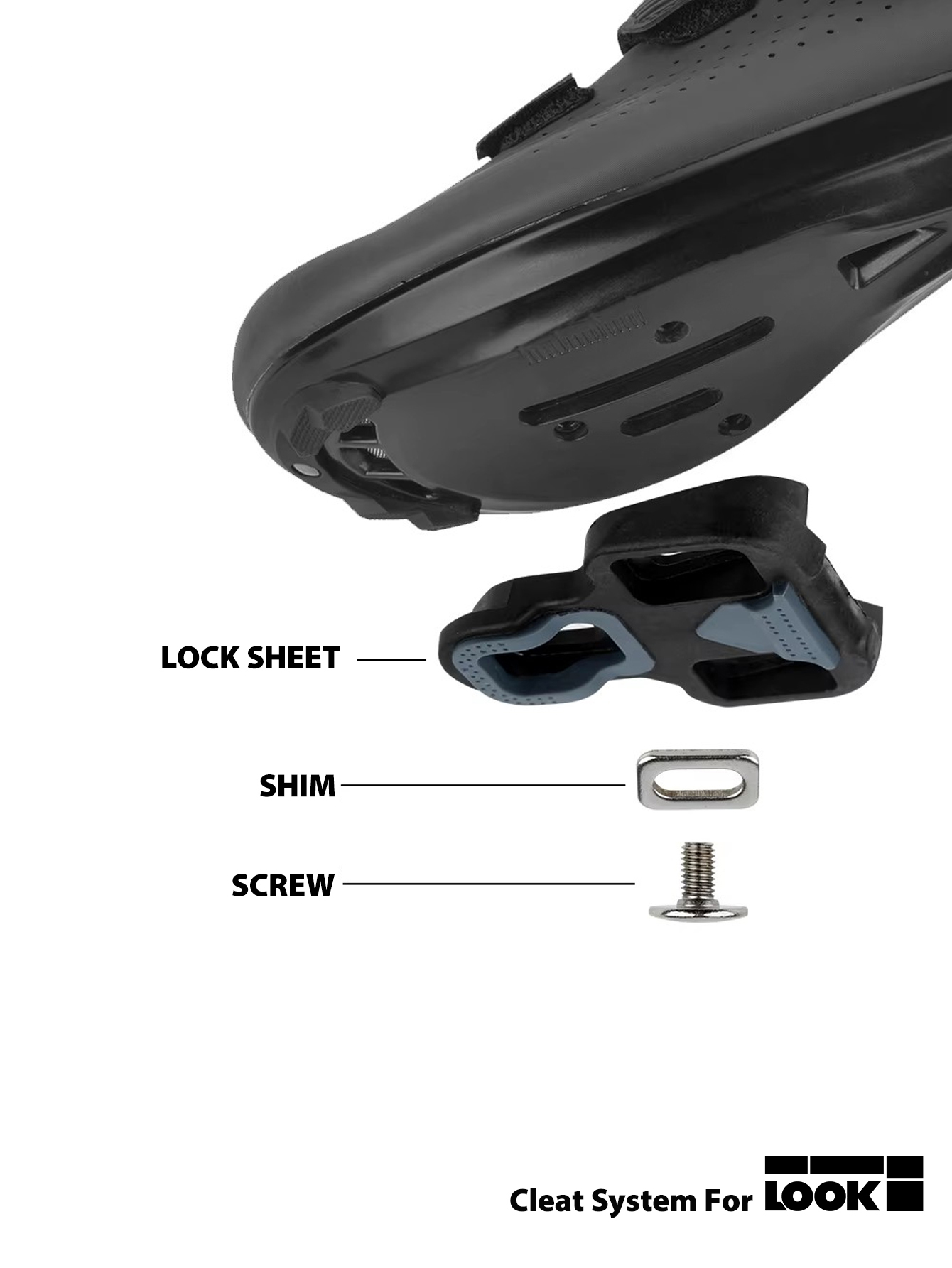 BKPTX R31 Road Bike Pedal Carbon Fiber Bearings Pedal For Look Keo Self-Locking Bicycle Pattern Ultra Light Pedals