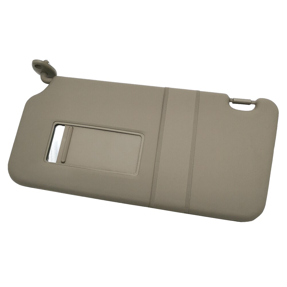 For Suzuki SX4 Car Interior Sun Visor LEFT Sun Shade Sun Shield With Mirror Sunvisor Dark Gray: Default Title