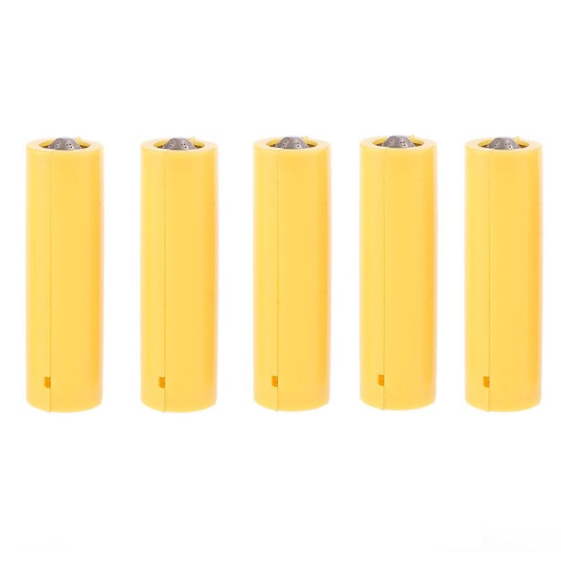 5Pcs LR06 Aa LR03 Aaa Dummy Nep Batterij Setup Shell Placeholder Cilinder Dirigent Dummy Cellen: AA