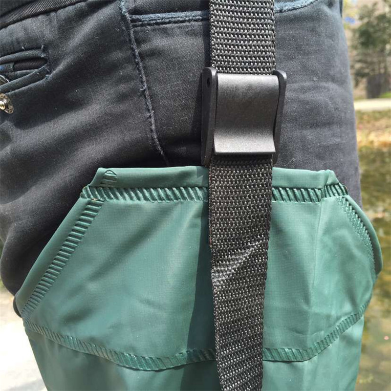 Korkeushyppy unisex 80cm korkeus kalastus kahluuhousu saappaat pvc materiaali pehmeä pohja kalastus kahluu monikäyttöinen oxota kalastus kahluu saappaat