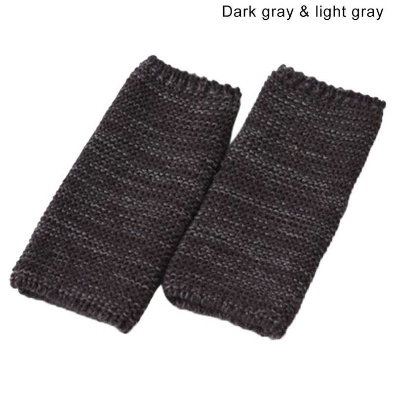 Bottes pour femmes ensembles automne hiver au Crochet en tricot fourrure garniture jambières manchettes Toppers bottes chaussettes tricoté bottes manchettes accessoires: Style A-3