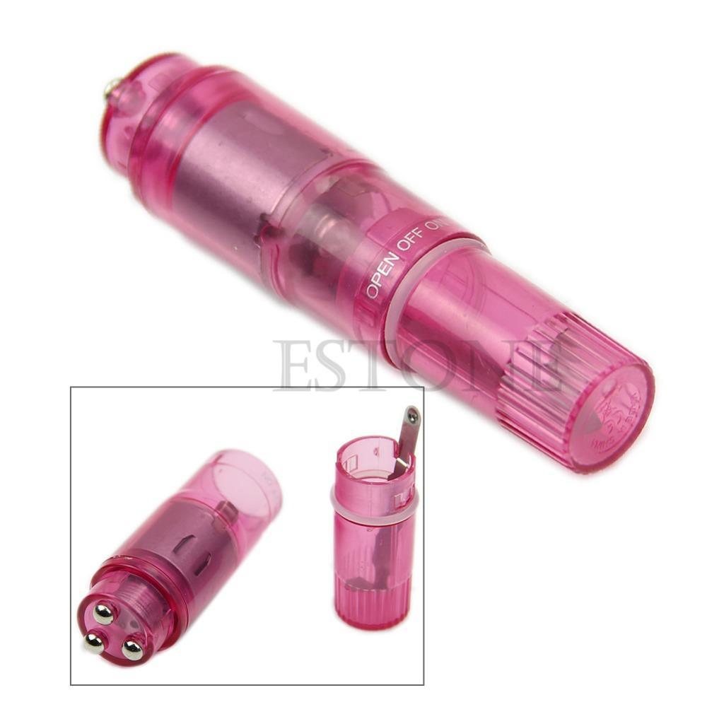 1PC Supre Mini Vibrator female Full Body Massager Relieve Stress Travel Pocket Rocket 3Colors