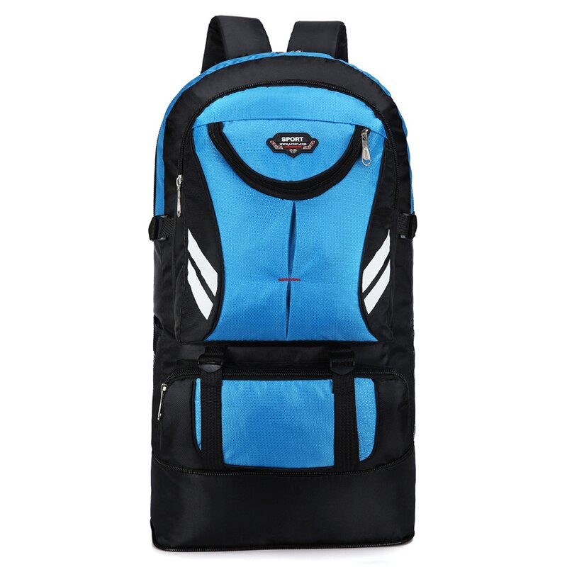 60L Waterproof Outdoor Travel Backpack Camping Trekking Bag for Man Woman Climbing Hiking Rucksack Fishing Cycling Backpack