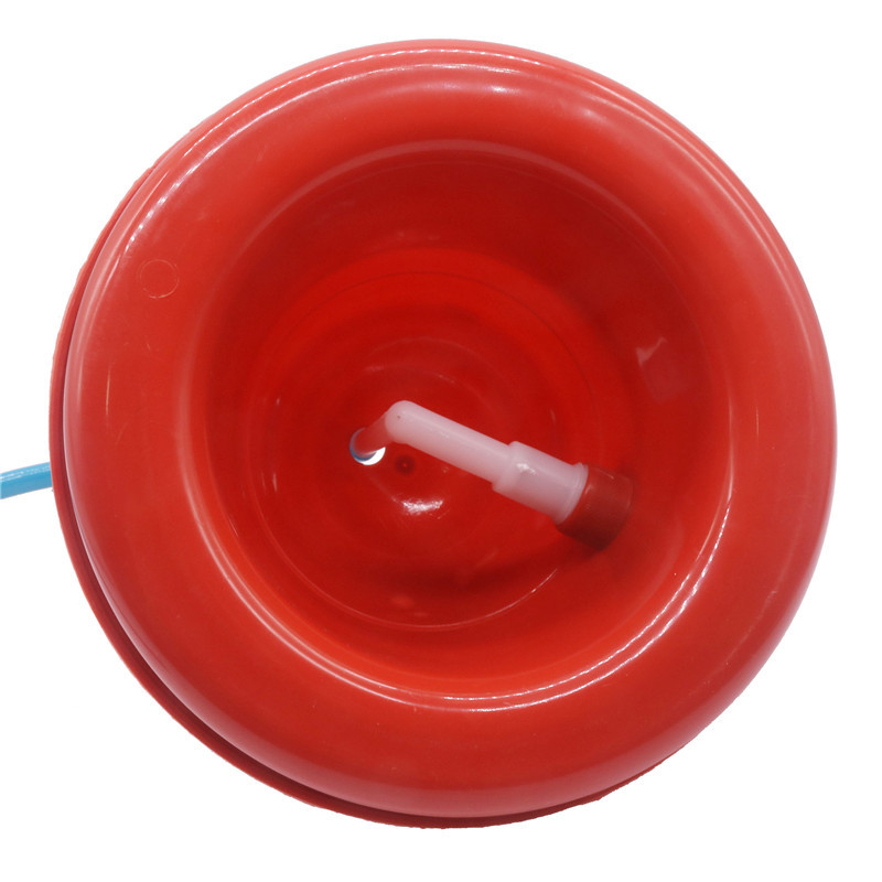 1 Set Chicken Drinking Fountains Small Plas Drinking Water Tray Farm Animals Feeding Watering Supplies