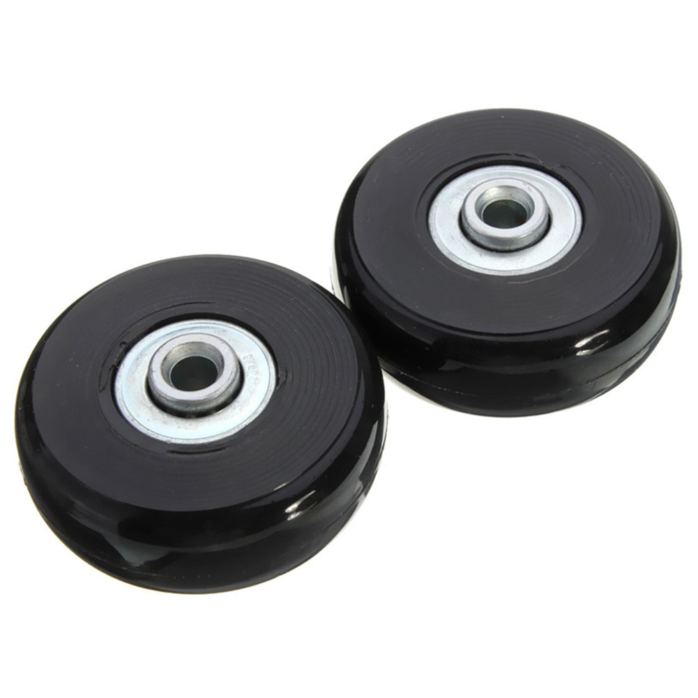 Durable Sliding Casters Universal Silent Wear Resistant Replacement Luggage Wheel Suitcase Parts Flexible Axles Travel Rubber