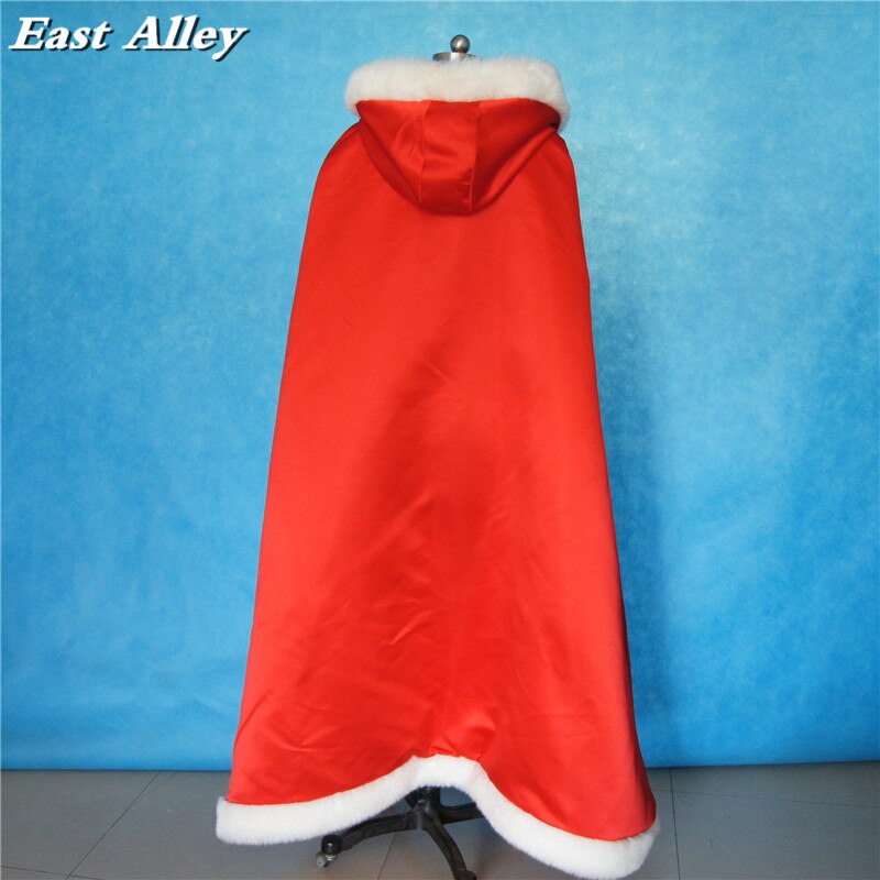 Mariée hiver à capuche fausse fourrure garniture Satin mariage veste Cape châle Cape manchons enveloppes
