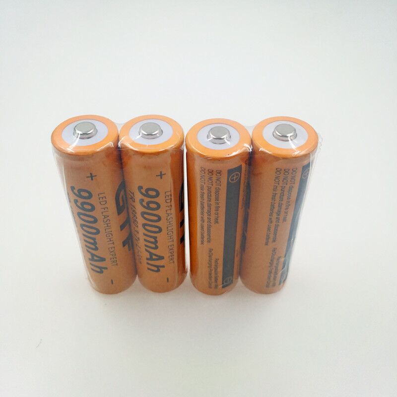 18650 Battery lithium rechargeable battery 9900mAh lithium battery 3.7 V for bright flashlight toy rechargeable Battery