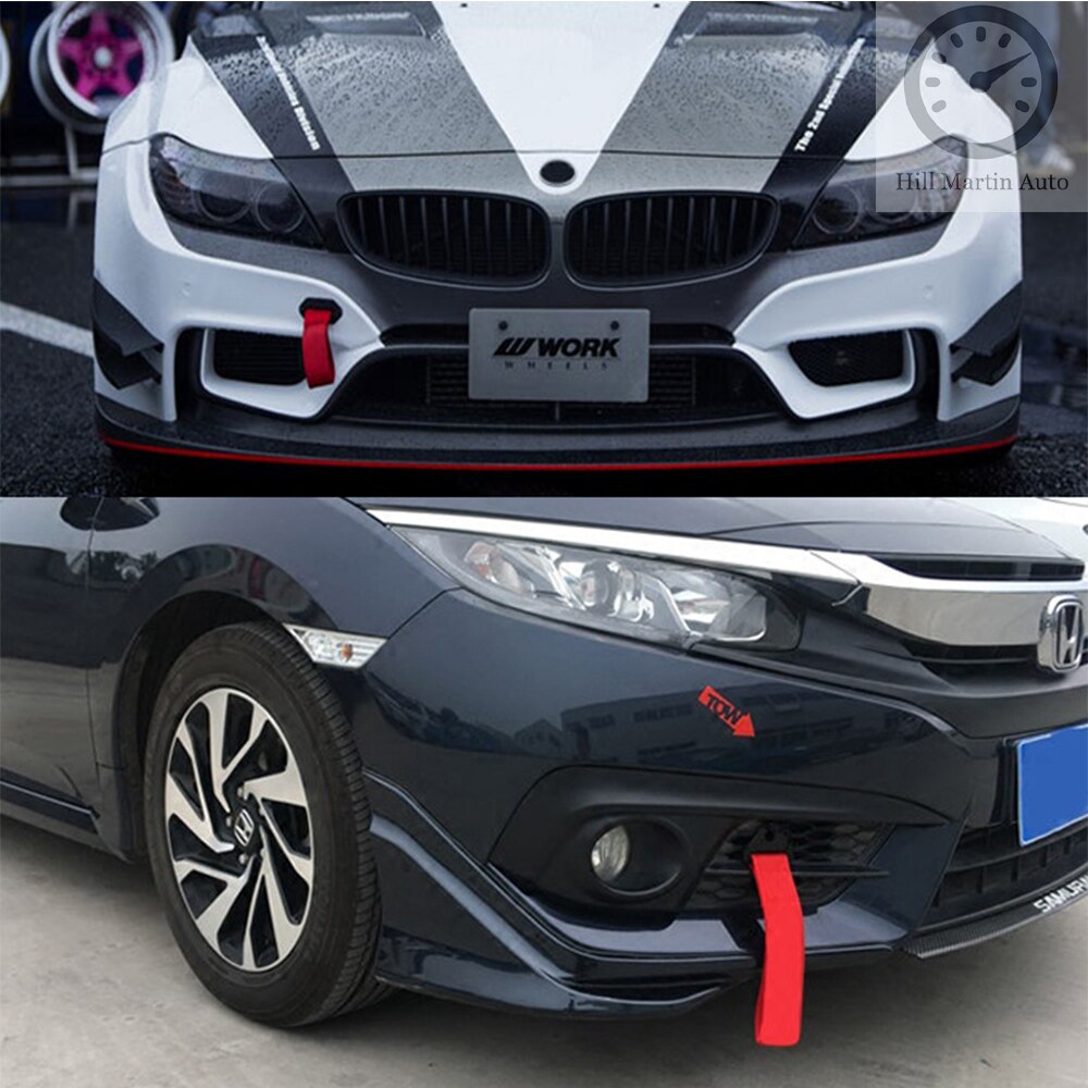 Towing Rope Nylon Tow Eye Strap Tow Loop Strap Racing Drift Rally Tow Hook