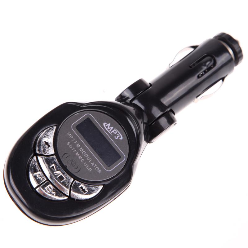 Reproductor MP3 de Kit de coche transmisor FM para coche, multifunción, inalámbrico, con mando a distancia