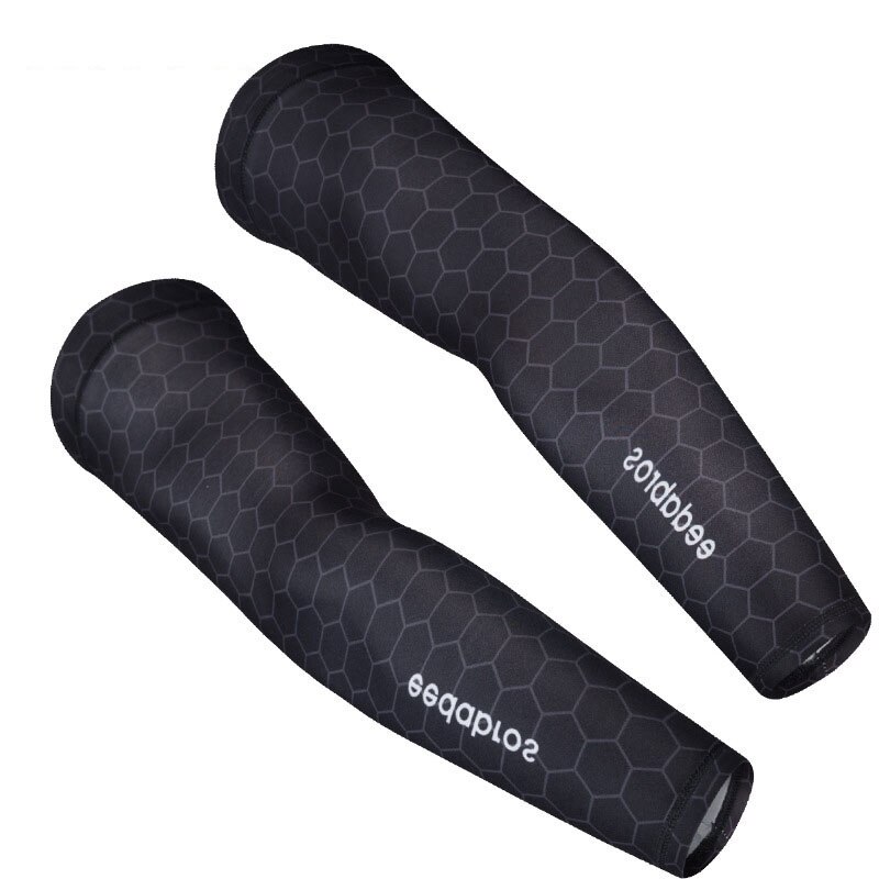 Eedabros 2 PCS Summer Outdoor Riding Ice Sleeves Men's Sunsn Long
