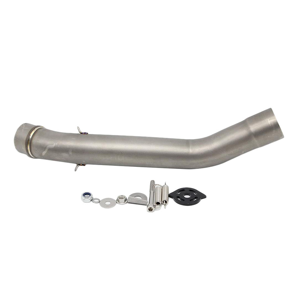 Motorcycle Connecting Mid Link Pipe Slip On Exhaust For Kawasaki Z750