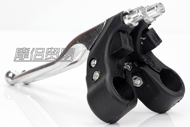 Mini motorcycle modified parts left and right brake lever wire brake handle for 47-49CC two-stroke mini car, small off-road