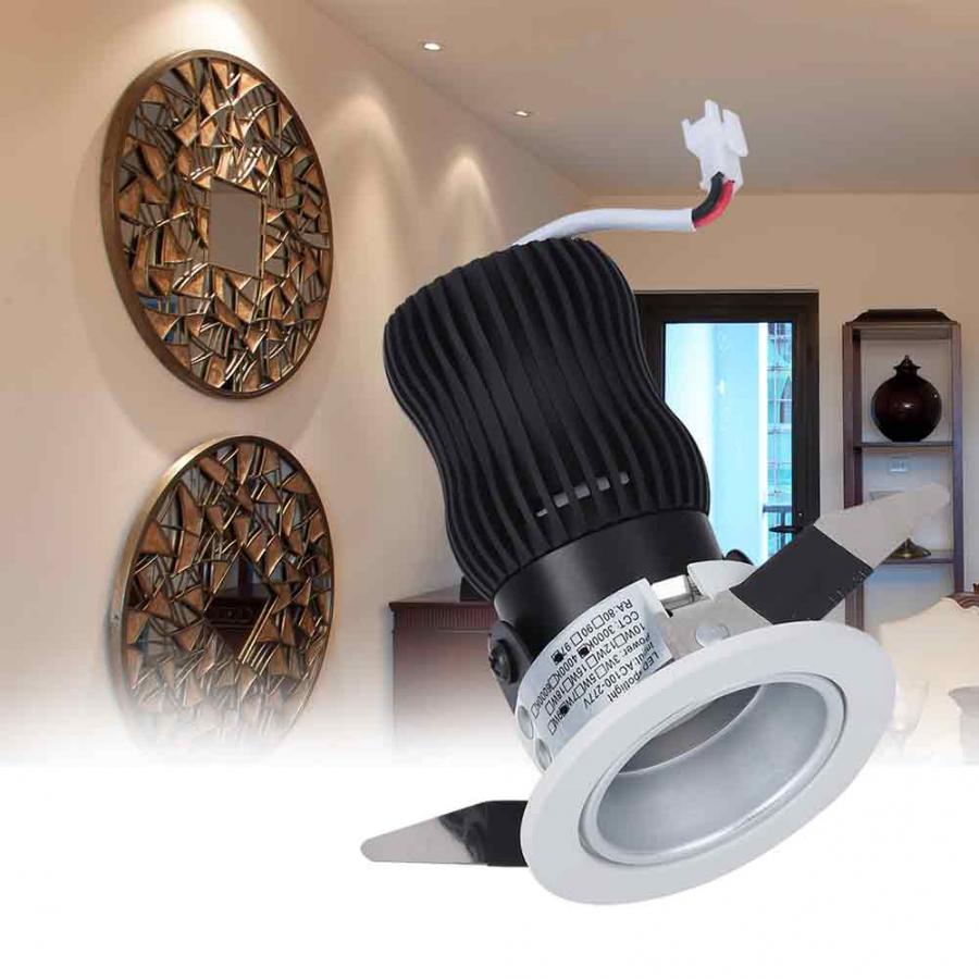 anti-ledet downlight hotell stue soverom gjeng innebygd veggvasker ledet søkelyset ledet veggvasker veggvasker