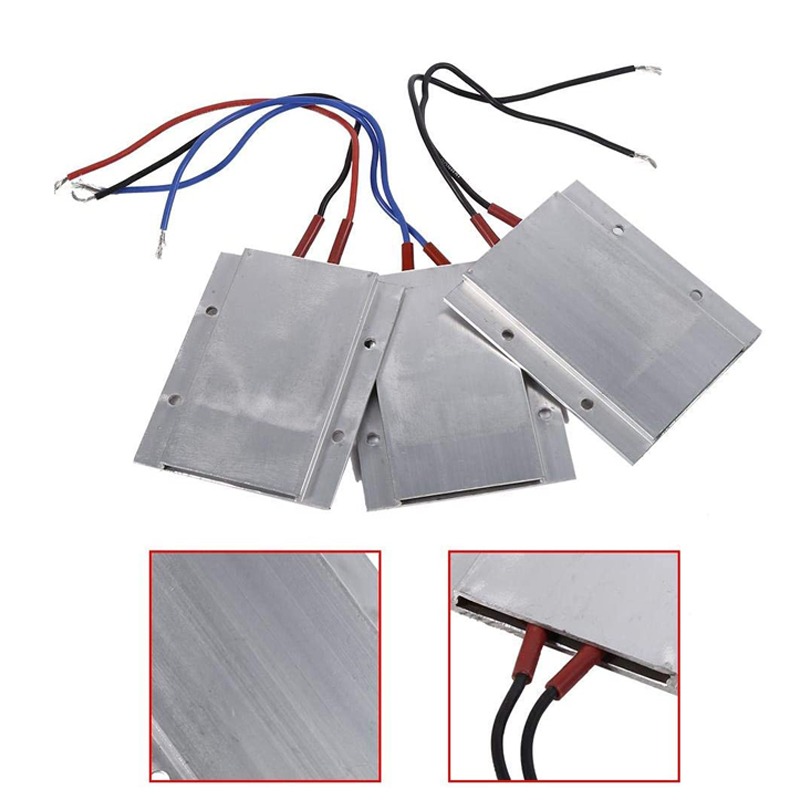 2PCS PTC Heating Element 12V 24V 110V 220V Constant Temperature Thermistor Air Heating Sensor Aluminum Hair Dryer Curlers Heater