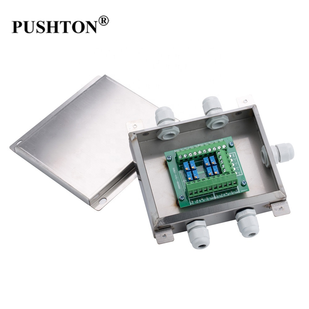 Jxh vikt bro lastbil golv pressgjutning vattentät  ip67 4/6/8/10 linje vägningsvåg lastcell kopplingsdosa