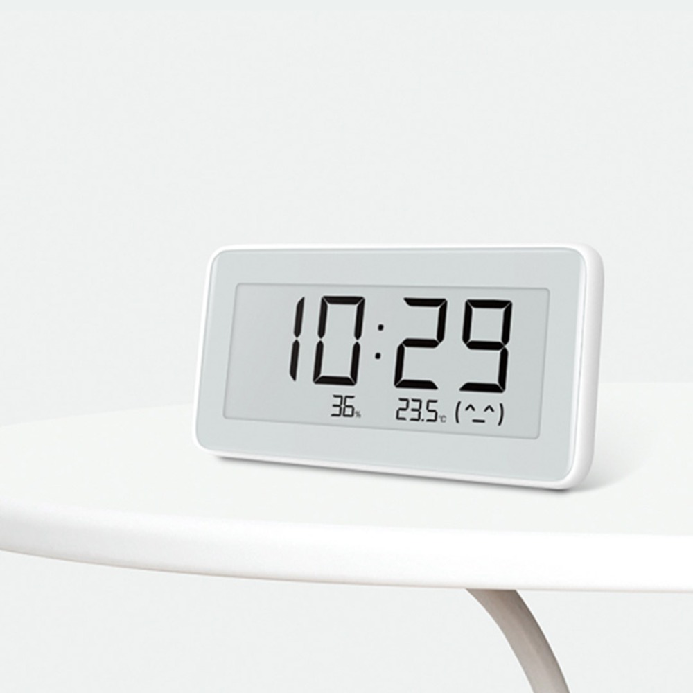 Xiaomi-reloj Digital inteligente Mijia BT4.0, higrómetro inalámbrico para interiores y exteriores, termómetro, LCD, herramientas de medición de temperatura