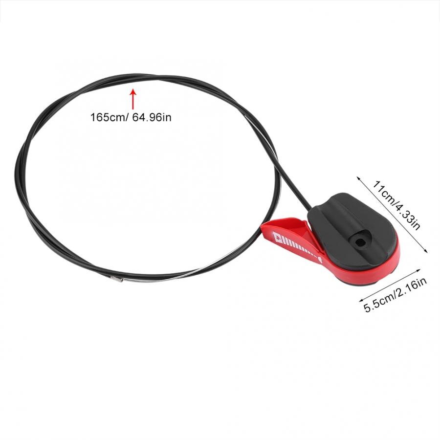 Plastic Universal Throttle Switch Lever Control Handle Garden Lawn Mower Control Handle for Field Mower Lawnmower