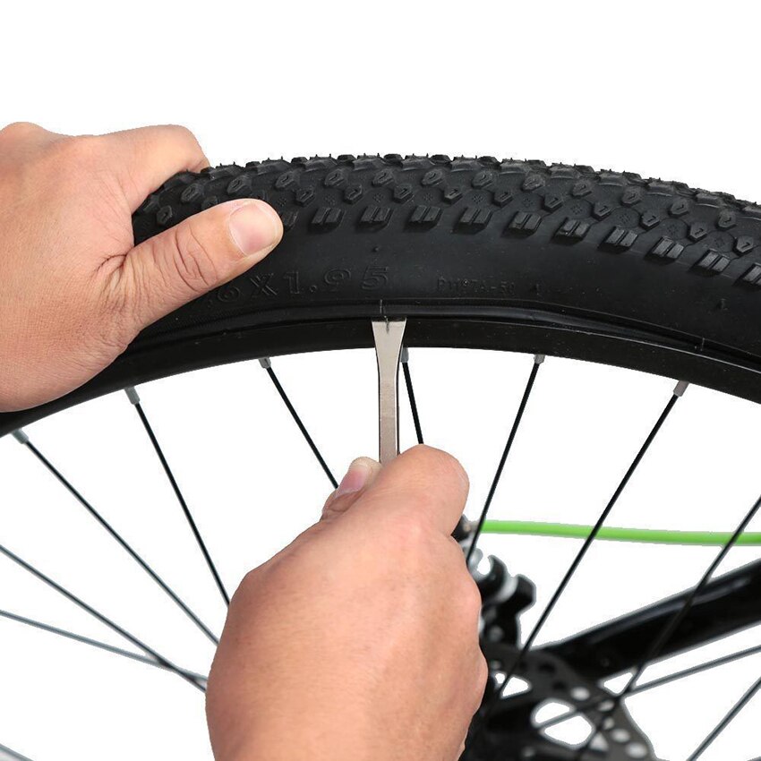 1pc metal cykel cykel dækskifter hjul håndtag fjerner reparation lirke værktøj cykel dæk dæk håndtag reparation åbner breaker