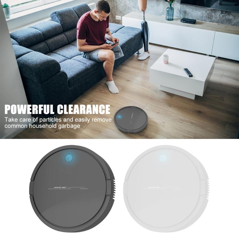 USB Lazy Robot Vacuum Cleaner Household Wireless Sweeping Robot Dust Hair Cleaning Tool Automatic Cleaning Machine