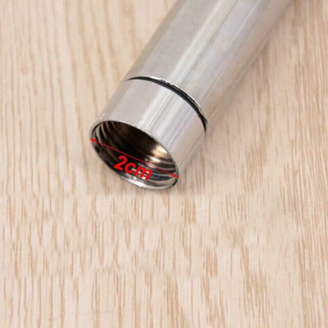 Stainless Steel Chrome Shower Head Extension Pipe Adjustable Shower Arm Handheld Shower Head Transform Water/rainfall Shower Set: 12in 30cm