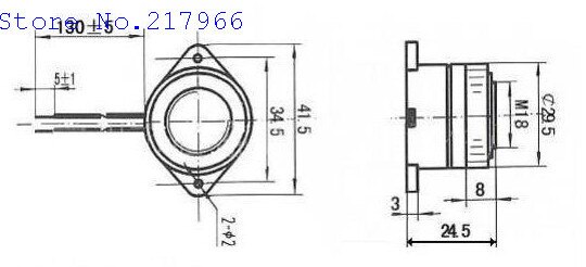 5pcs Piezo Buzzer 12V 24V STD-3025 continuous sound spiral