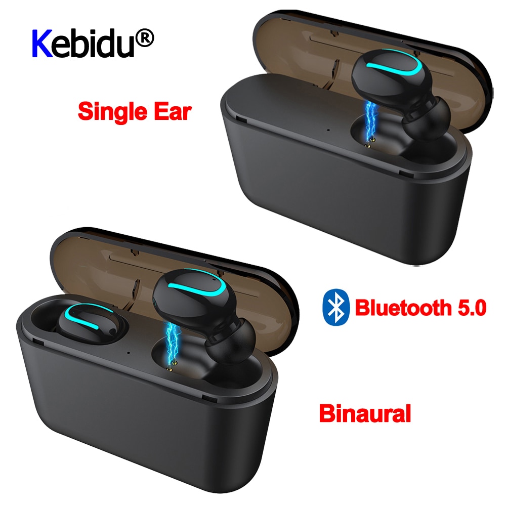 Universal Q32 TWS Bluetooth 5.0 Earphones Wireless Headphones Handsfree Headphone Sports Earbuds Gaming Headset Phone PK HBQ